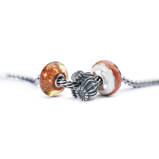 Forest Glam Bead by Trollbeads. Faceted Beads.