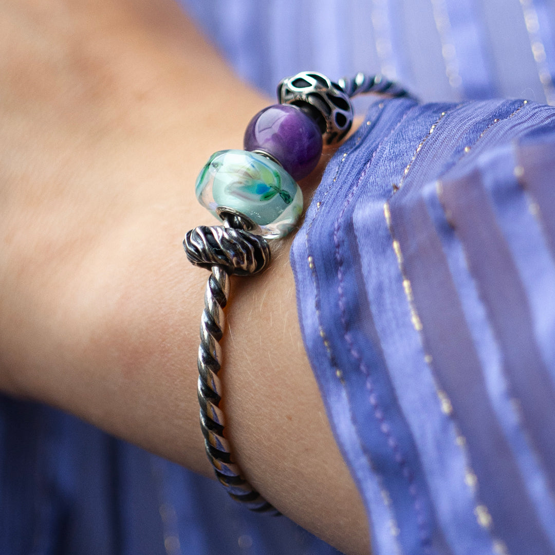 Fantasy Rainbow Tulip Bead by Trollbeads. Classic Beads.