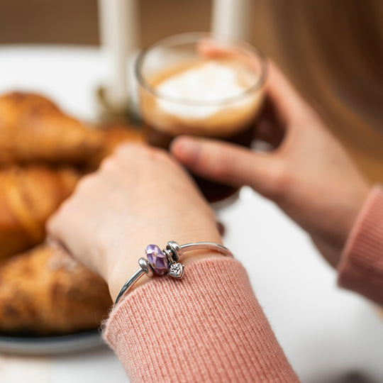 Heart's Blossom Tassel Bead