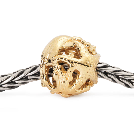 Treasures, Gold Bead by Trollbeads. Classic Beads.