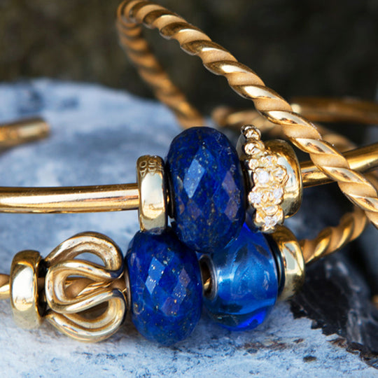 Path of Life, Gold by Trollbeads. Classic Beads.