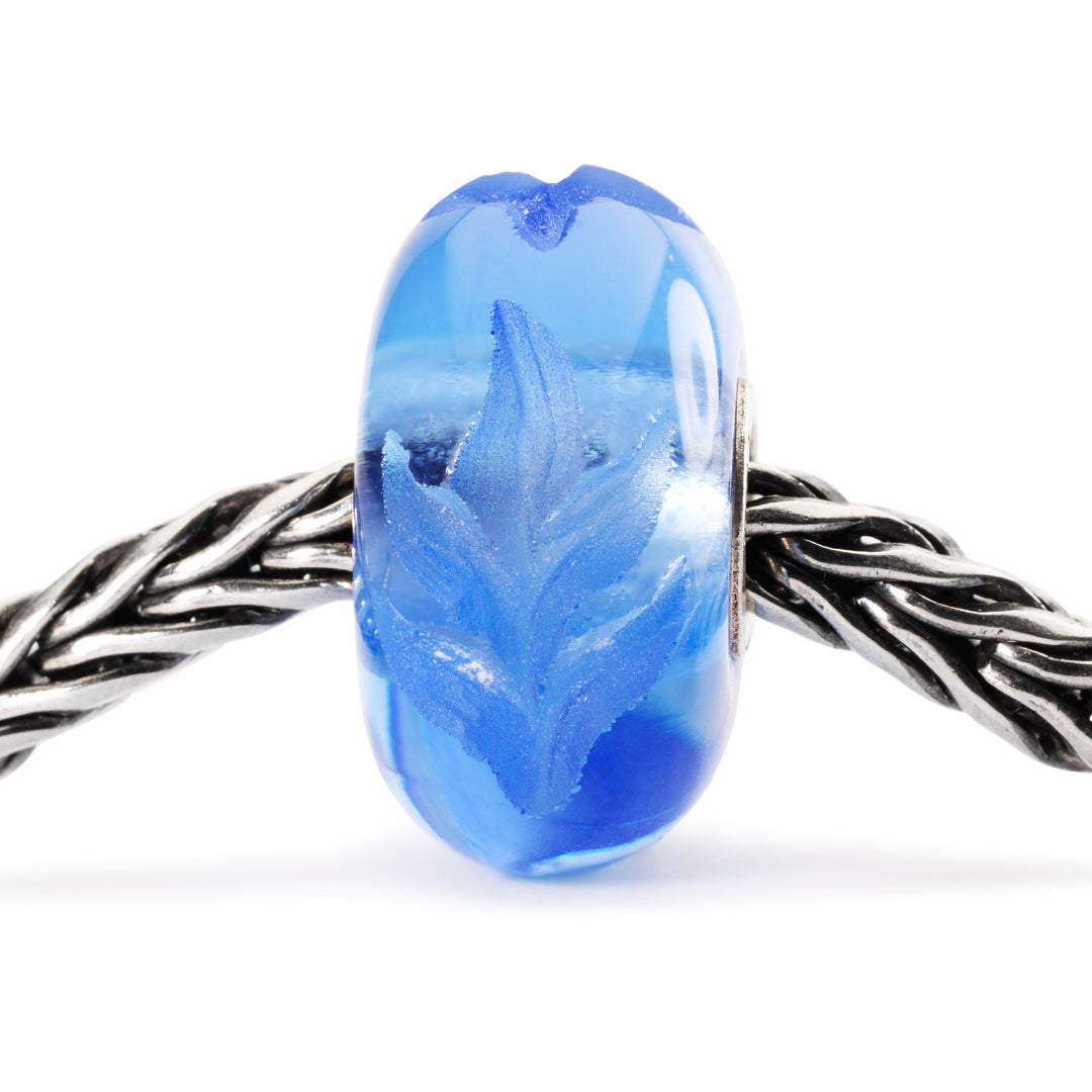 Engraved Poetic Bead by Trollbeads. Faceted Beads.