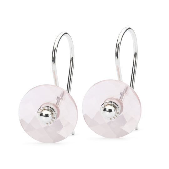 Rose Quartz, Earring Pendants by Trollbeads. Earring Pendant.