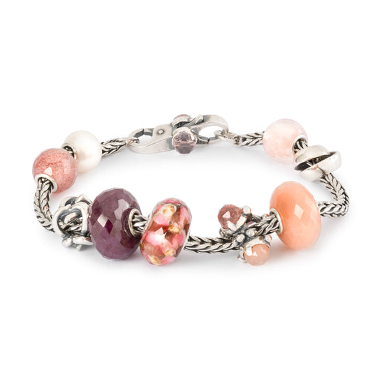 Ruby Friendship Bead by Trollbeads. Faceted Beads.