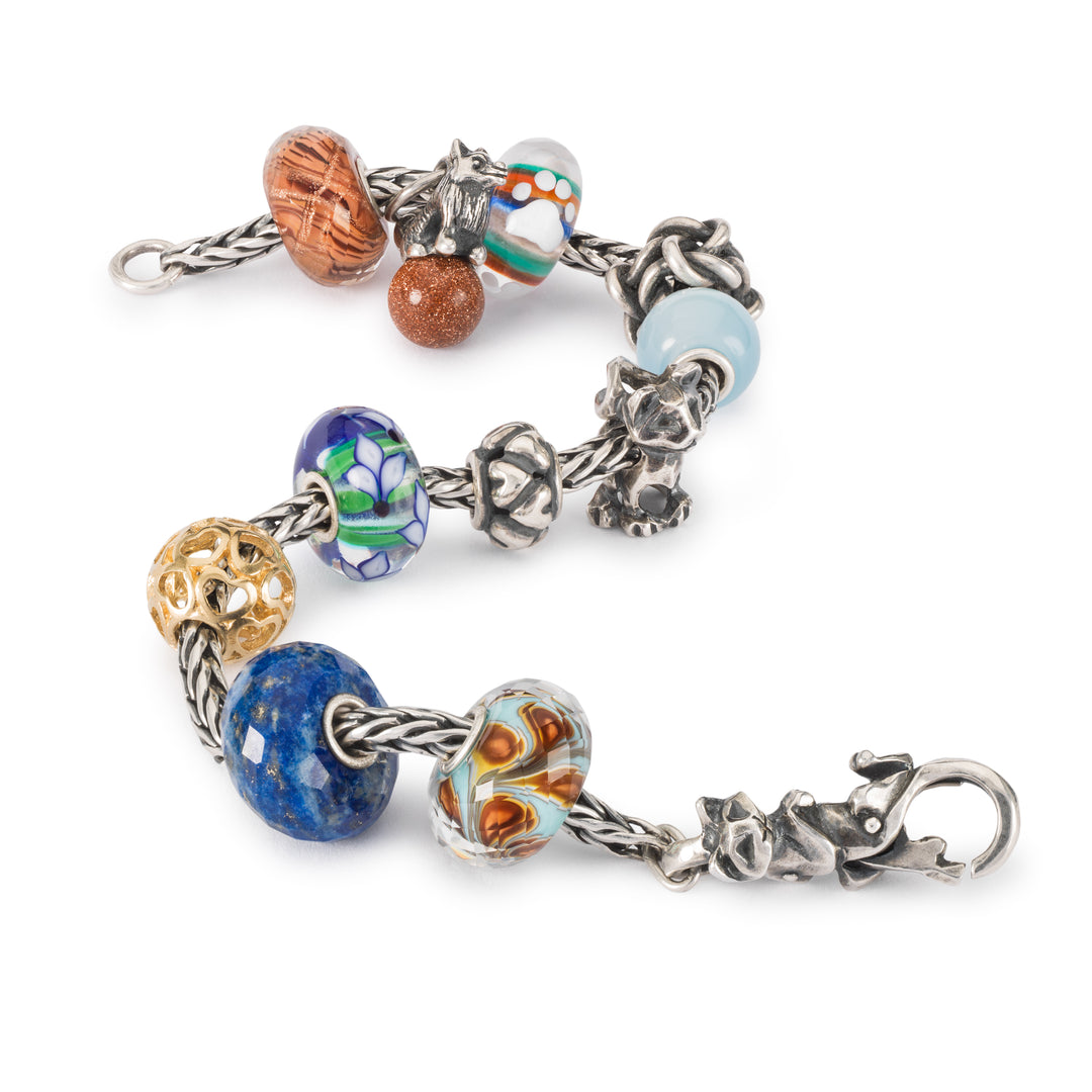 Celestial Sunset Bead by Trollbeads. Faceted Beads.