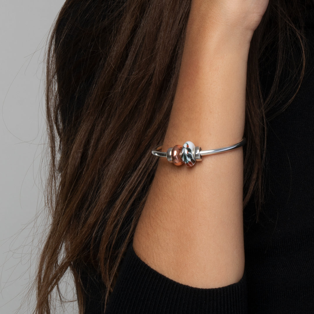 Sterling Silver Bangle by Trollbeads. Bangle.