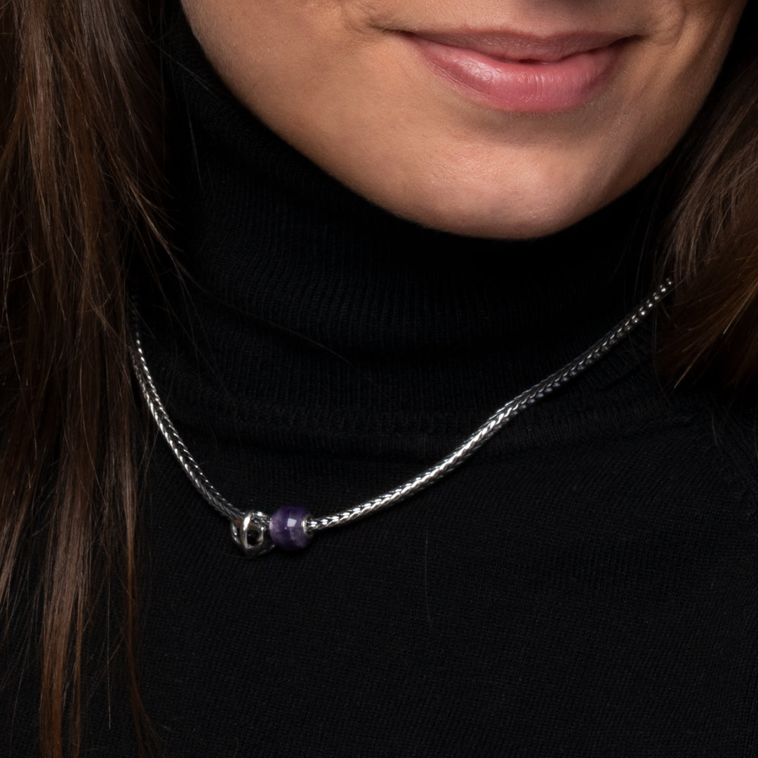 Round Amethyst by Trollbeads. Classic Beads.