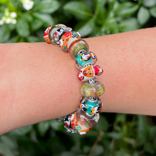 Festive Flyer Bead by Trollbeads. Classic Beads.