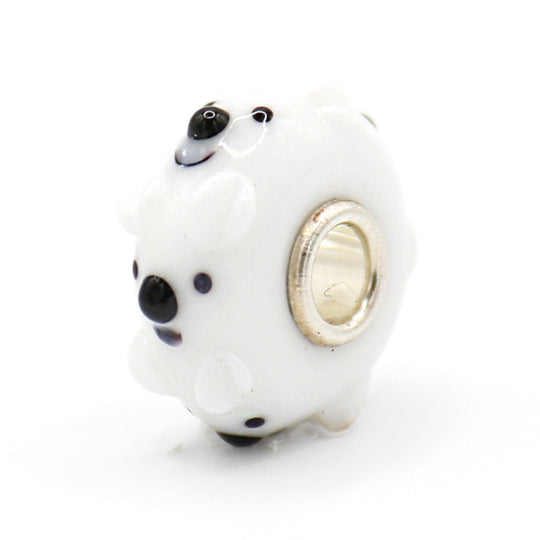 Frosty Friend Bead by Trollbeads. Classic Beads.