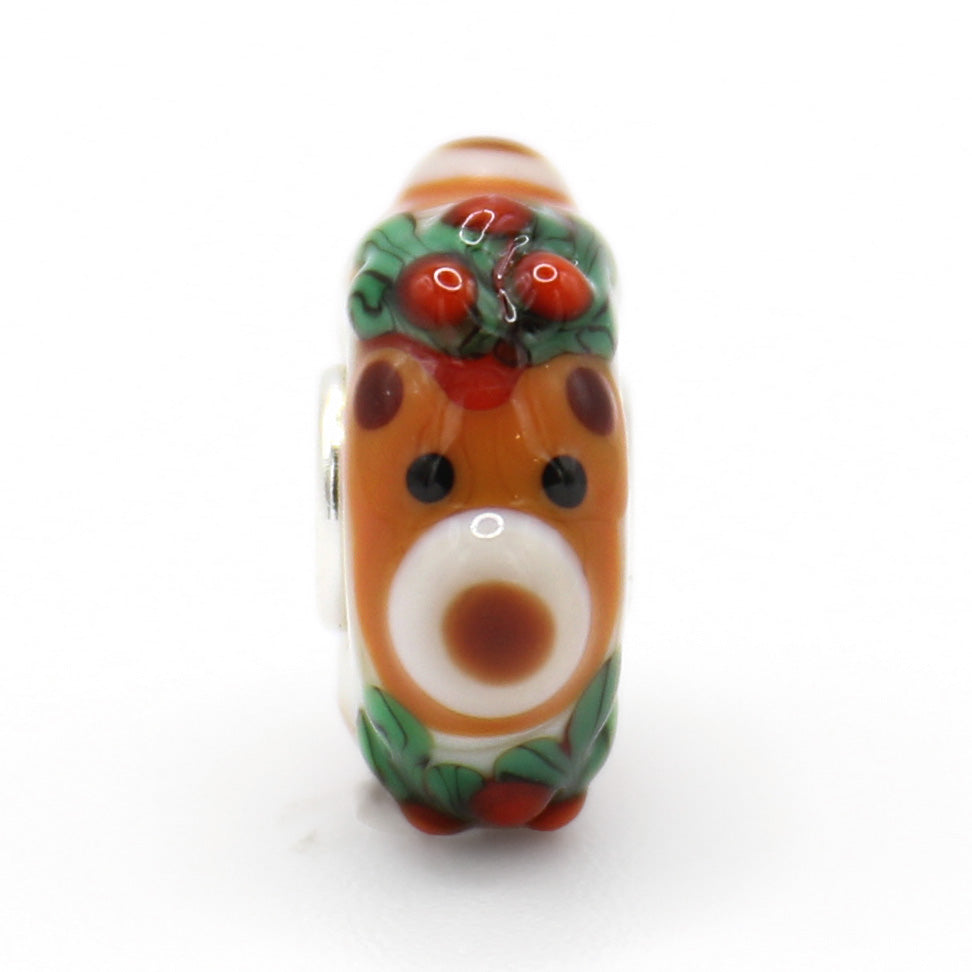 Holly Jolly Bear Bead