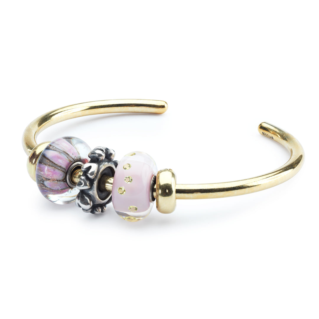 Gold plated Bangle - Trollbeads