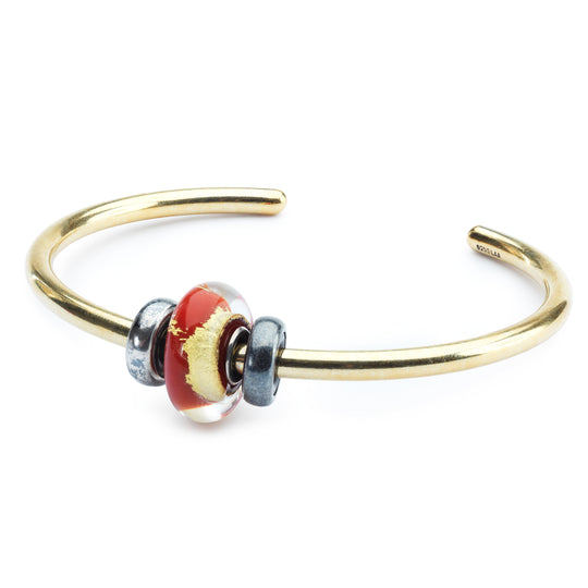 Gold plated Bangle - Trollbeads