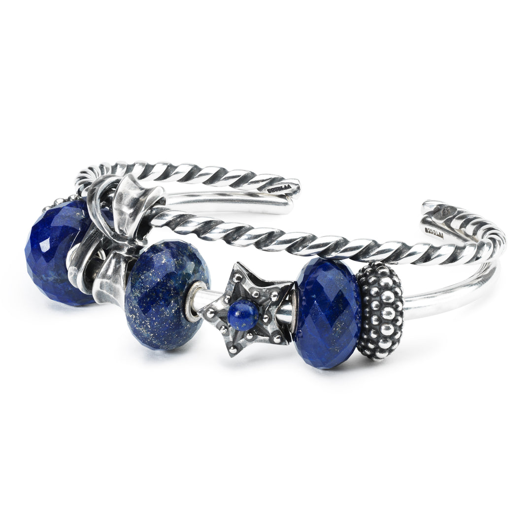 Twisted Silver Bangle by Trollbeads. Bangle.