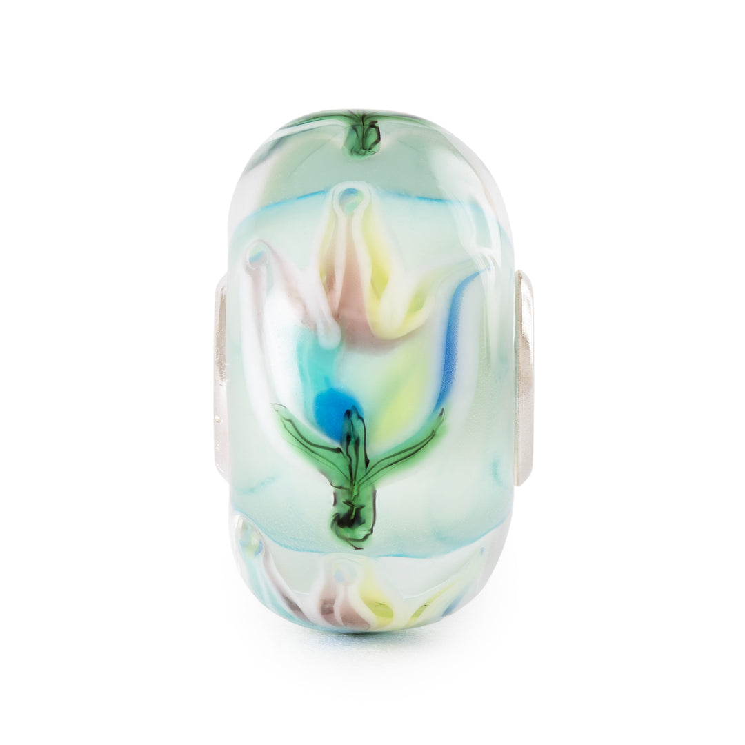 Fantasy Rainbow Tulip Bead by Trollbeads. Classic Beads.