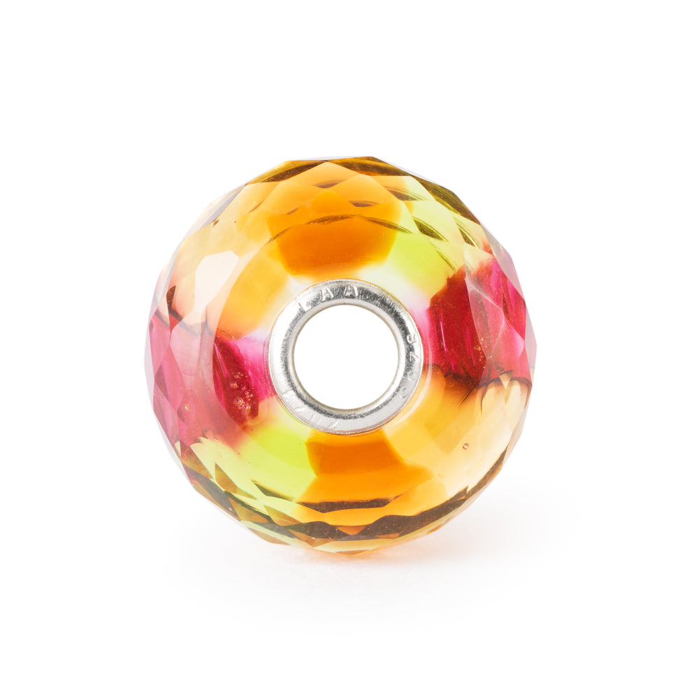 Layers of Curiosity & Energy Bead by Trollbeads. Faceted Beads.