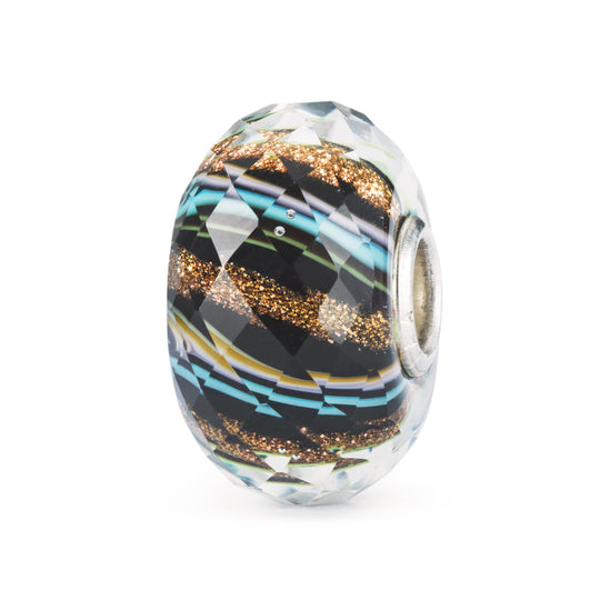 Cosmic Connection Bead by Trollbeads. Faceted Beads.