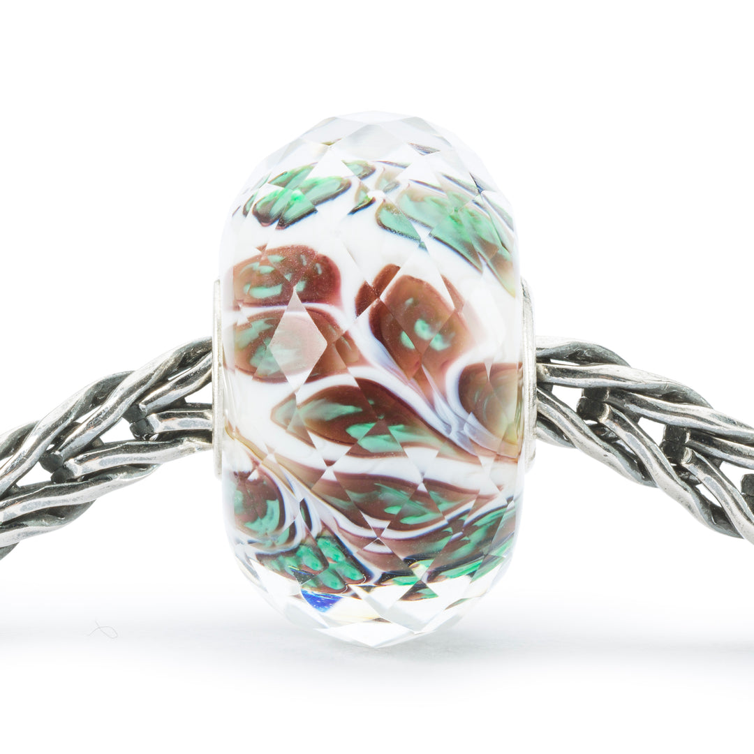 Garden of Affections Bead by Trollbeads. Faceted Beads.