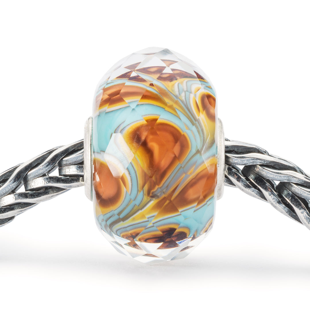 Wind of Memories Bead by Trollbeads. Faceted Beads.