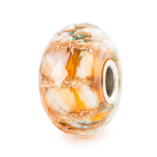 Sunshine Vitality Bead by Trollbeads. Faceted Beads.