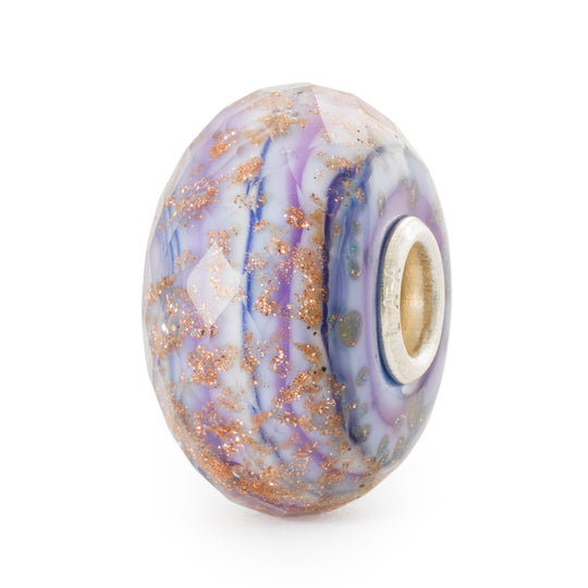 Violet Conviction Bead by Trollbeads. Faceted Beads.