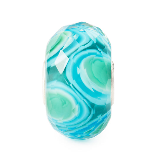 Happy Birthday 2025 Bead by Trollbeads. Faceted Beads.