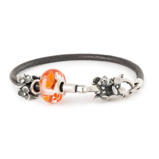 Flower Fairy Leather Bracelet by Trollbeads. Bracelet.