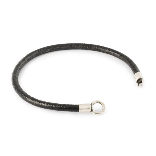 Leather Cord Bracelet Black by Trollbeads. Bracelet.