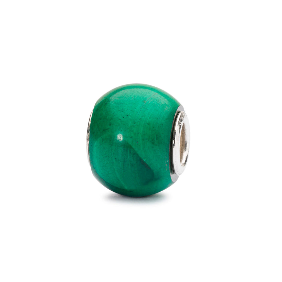 Round Malachite by Trollbeads. Classic Beads.