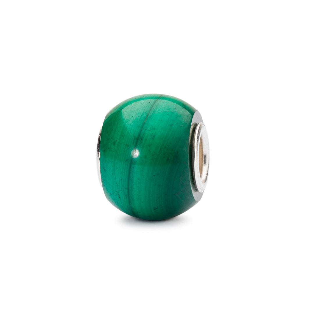 Round Malachite by Trollbeads. Classic Beads.