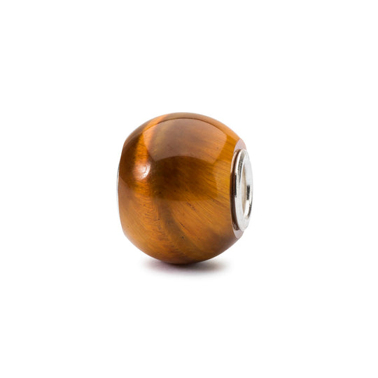 Round Tiger Eye by Trollbeads. Classic Beads.