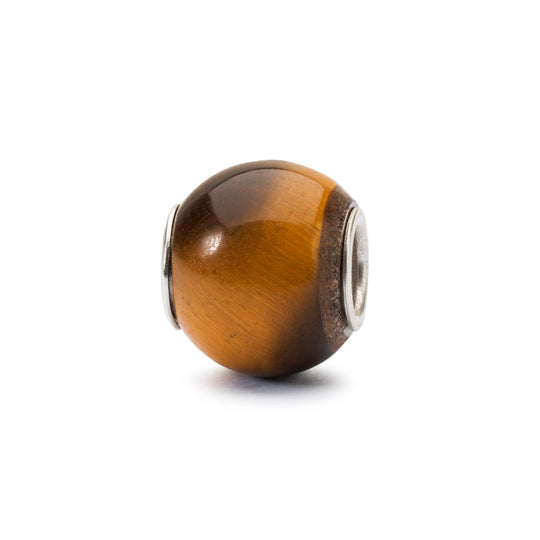 Round Tiger Eye by Trollbeads. Classic Beads.