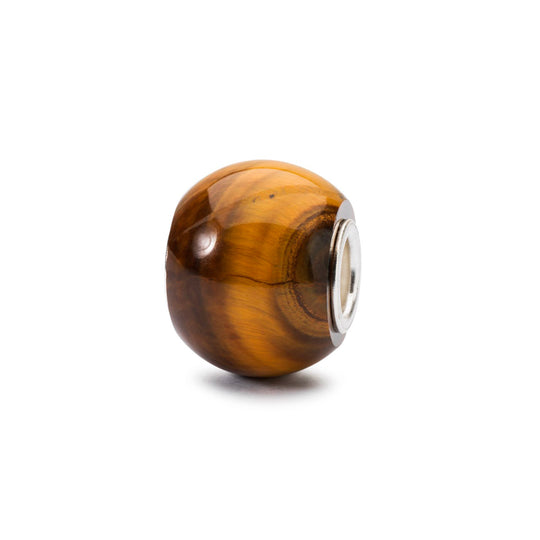 Round Tiger Eye by Trollbeads. Classic Beads.