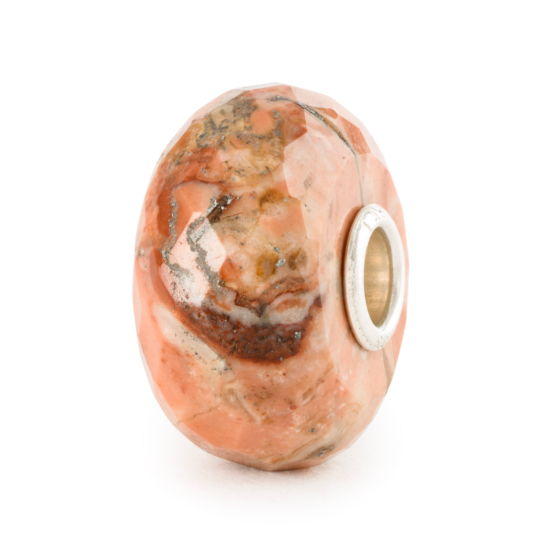 Fossilised Shell Bead by Trollbeads. Faceted Beads.