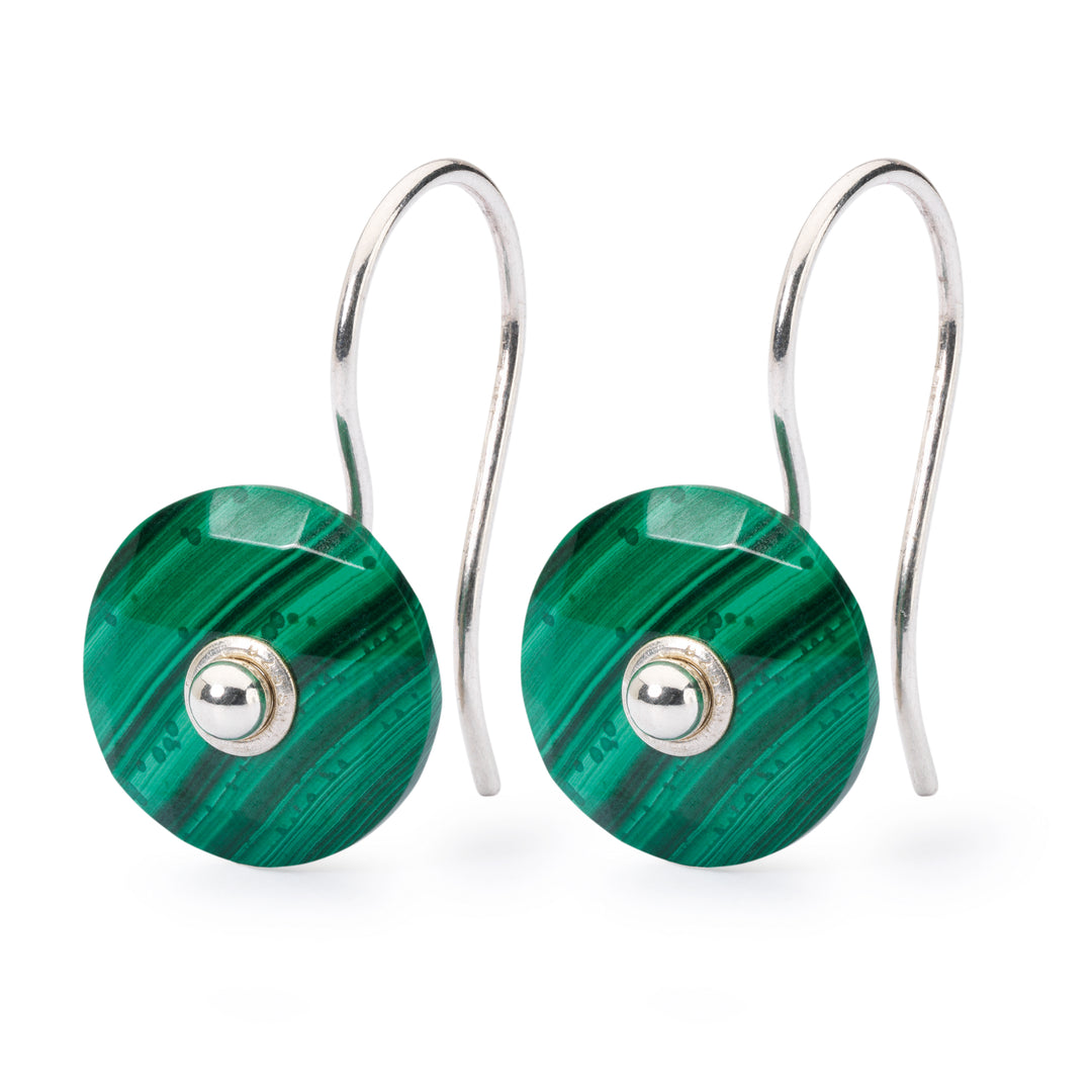 Malachite, Earring Pendants by Trollbeads. Earring Pendant.