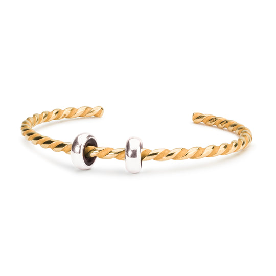 Twisted Gold Plated Bangle