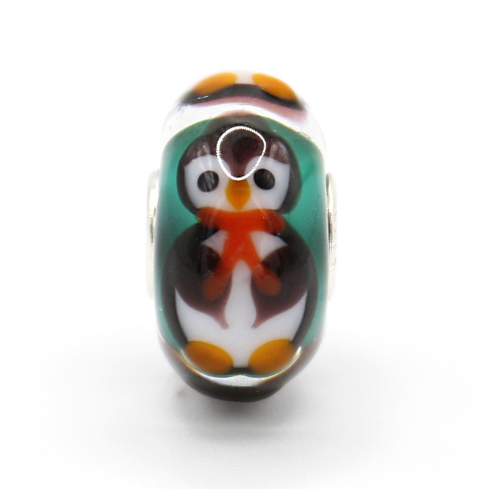 Winter Waddle Bead by Trollbeads. Classic Beads.