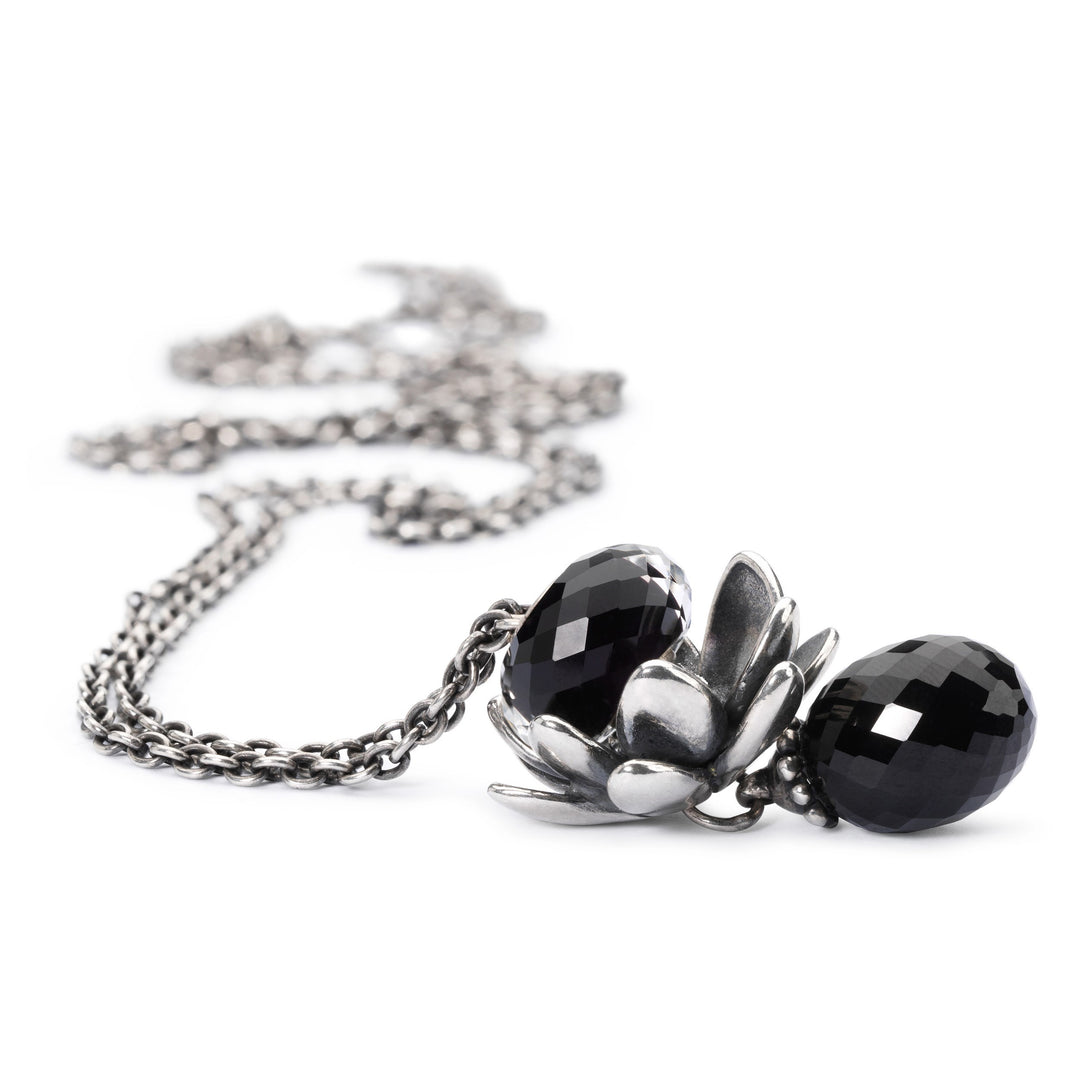 Black Onyx by Trollbeads. Faceted Beads.