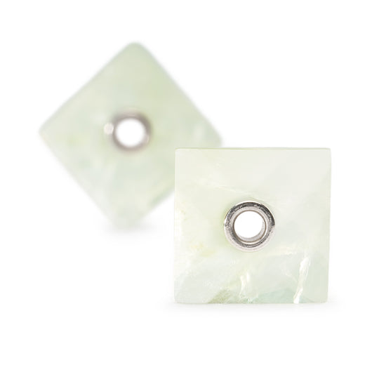 Green Prehnite, Earring Pendants