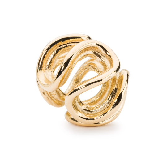 Path of Life, Gold by Trollbeads. Classic Beads.