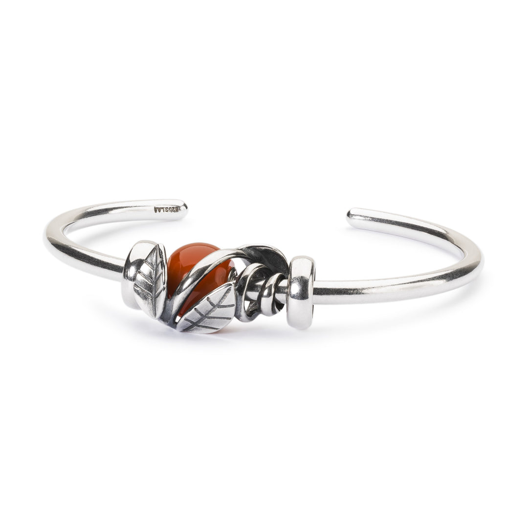 Round Red Onyx by Trollbeads. Classic Beads.