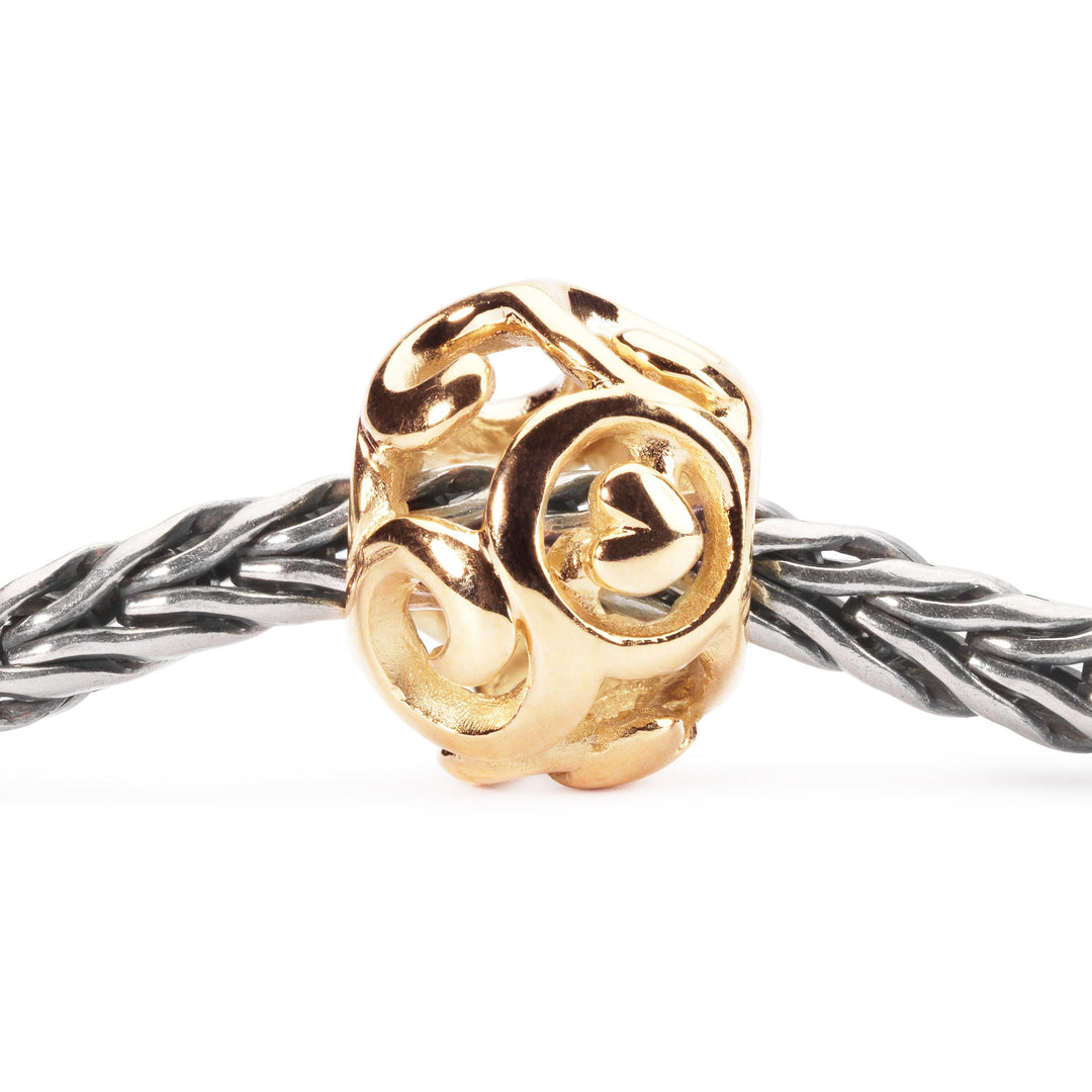 First Signs, Gold by Trollbeads. Classic Beads.