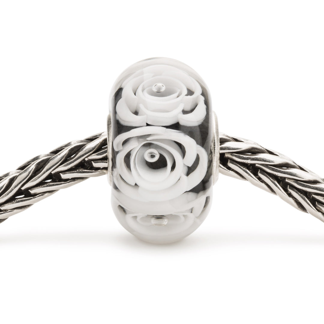 White Roses - Trollbeads