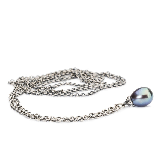 Fantasy Necklace with Peacock Pearl by Trollbeads. Necklace.