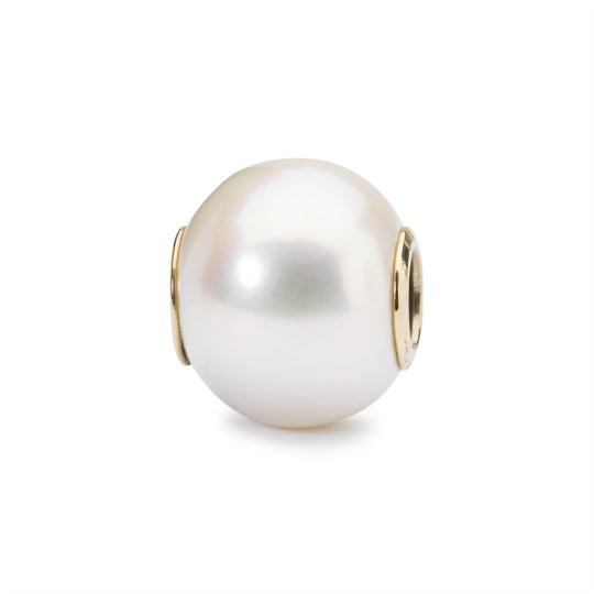 Pearl with Gold by Trollbeads. Classic Beads.