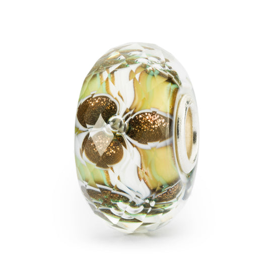 Apologetic Flower Bead by Trollbeads. Faceted Beads.