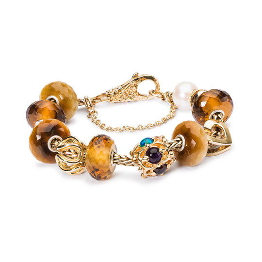 Safety Chain, Gold by Trollbeads. Classic Beads.