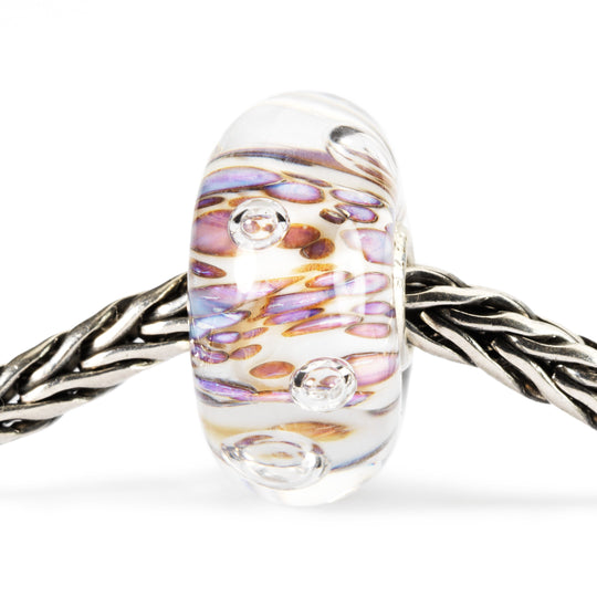 Purple Rippling Bubbles by Trollbeads. Classic Beads.