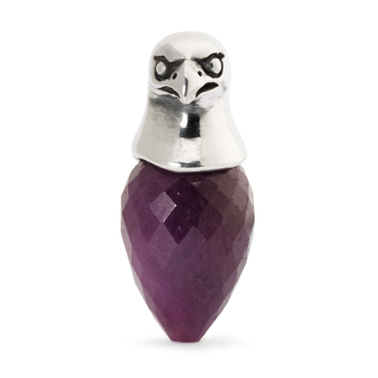 Ruby Falcon Bead by Trollbeads. Tassel Beads.