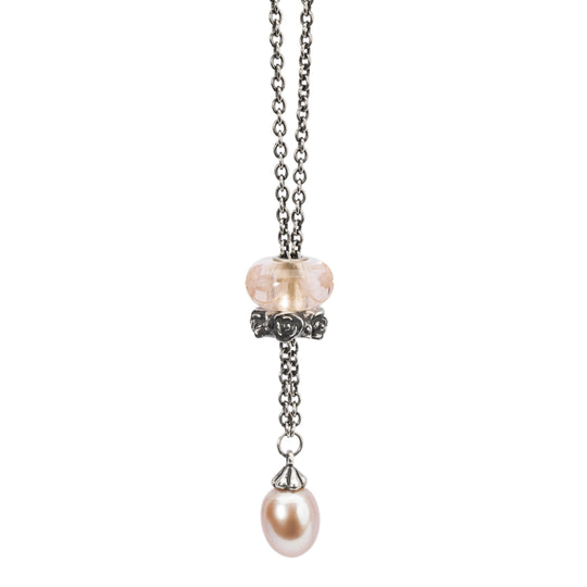 Fantasy Necklace with Rosa Pearl by Trollbeads. Necklace.