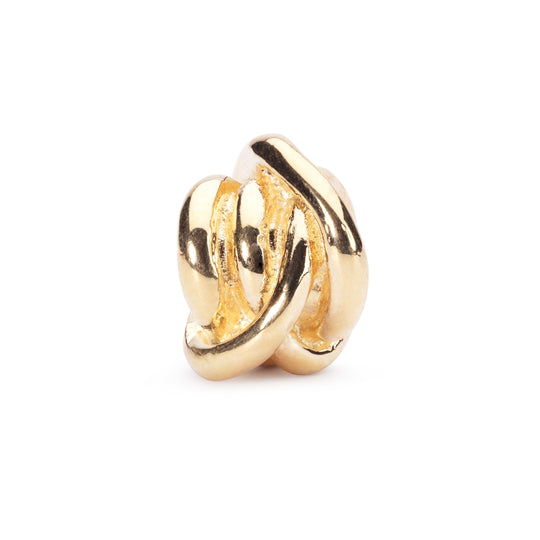 Lucky Knot, Gold by Trollbeads. Classic Beads.